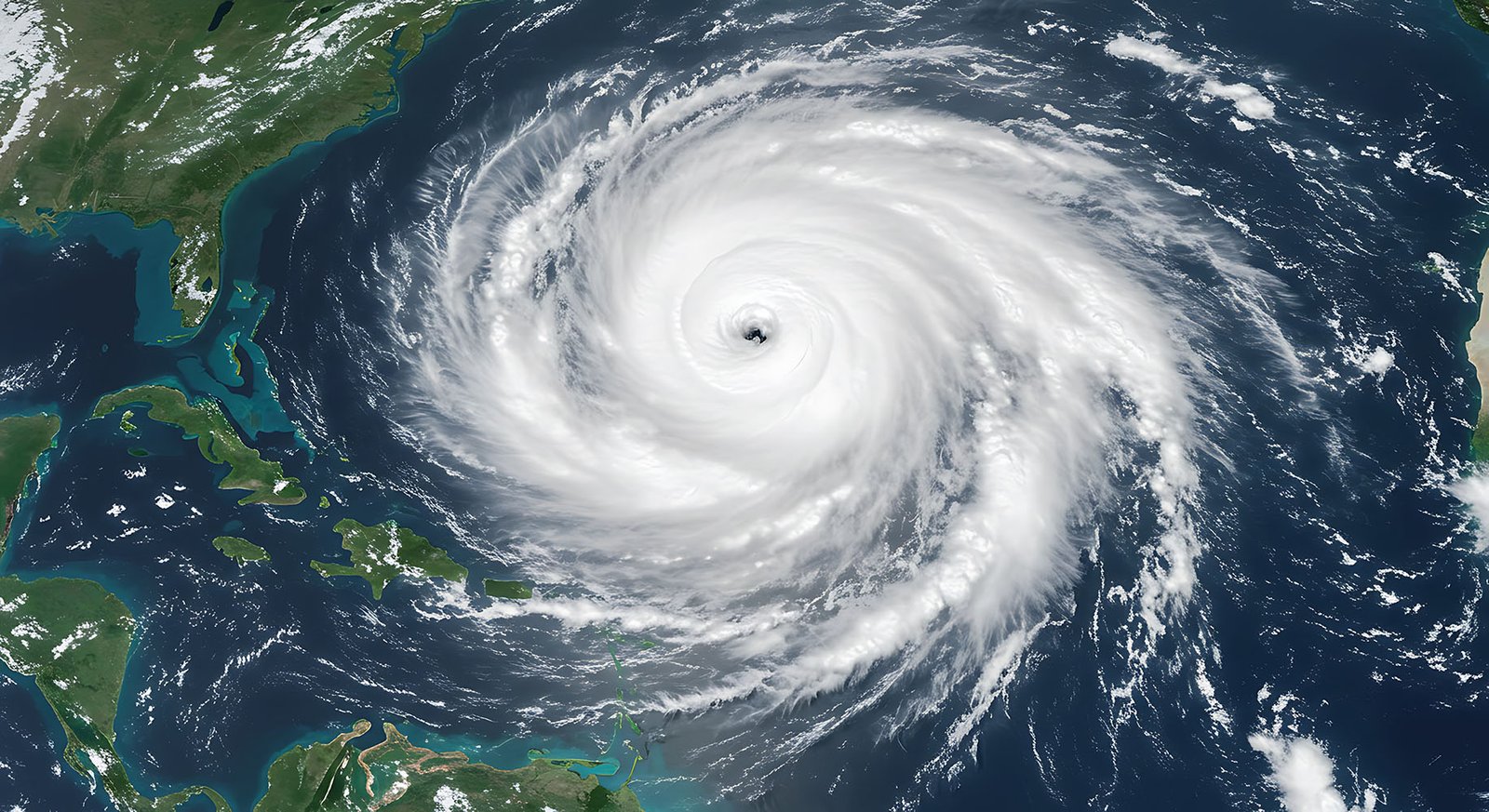 Aerial view of Hurricane Melissa devastation in Jamaica October 2025